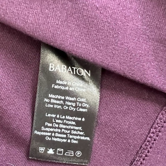 Babaton Aritzia Merlot purple Wade tunic sleeveless tunic - XS Nwot - Picture 9 of 9